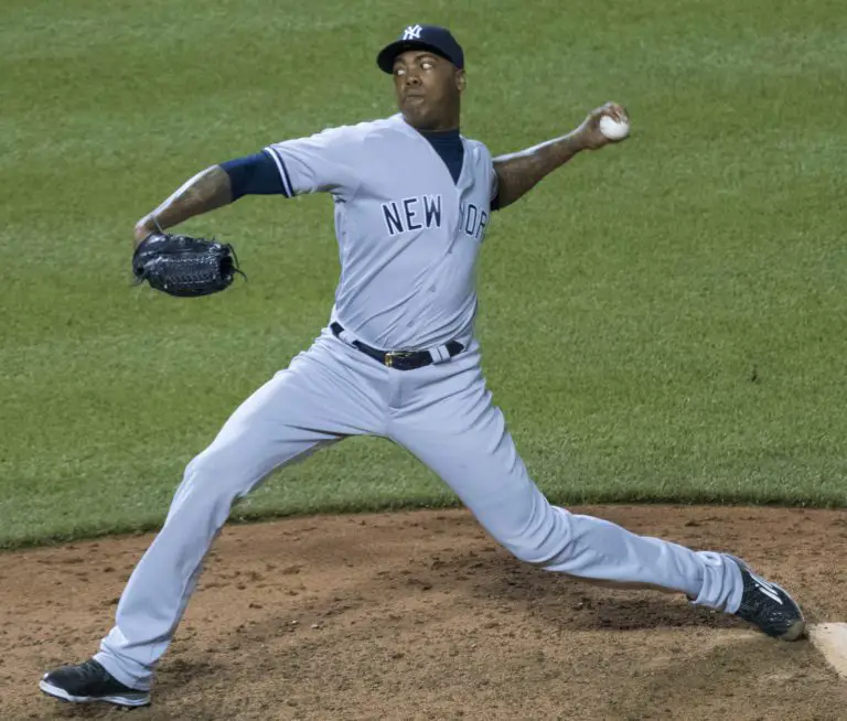 aroldis chapman on june 4 2016 2 1 Pelota Cubana USA