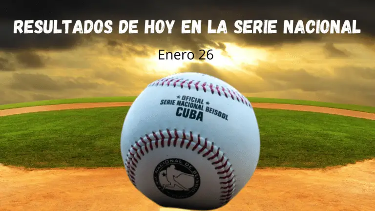 resultados de hoy 1 Pelota Cubana USA