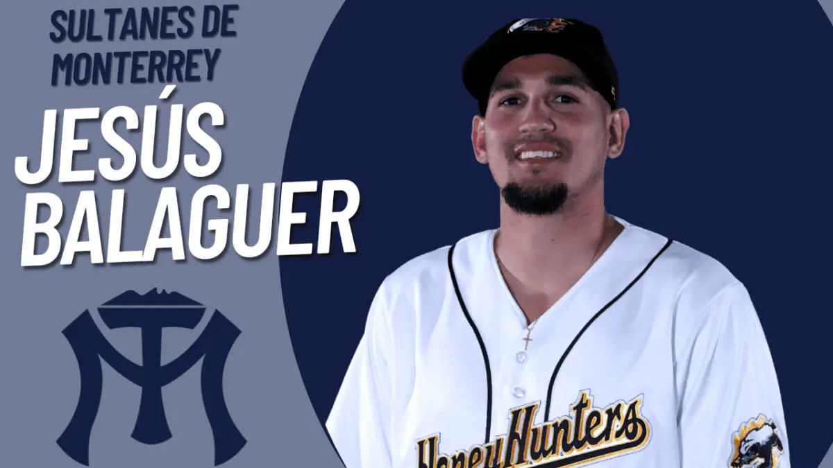 Jesús Balaguer jugará en la Liga Mexicana de Béisbol.
