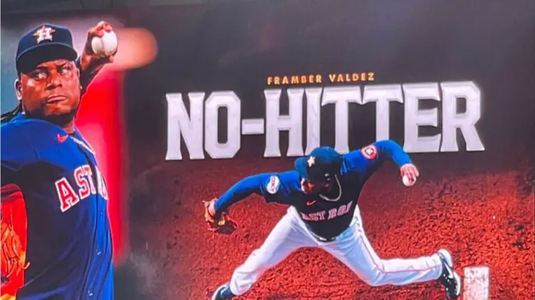 Framber Valdez hace historia al convertirse en el primer zurdo de los Astros con un no hitter