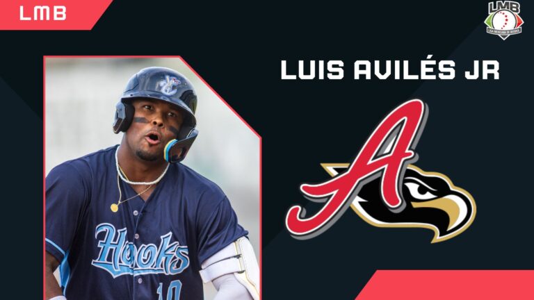 El cubanoamericano Luis Avilés Jr firmó con el Águila de Veracruz de la Liga Mexicana de Béisbol según informó Béisbol Puro