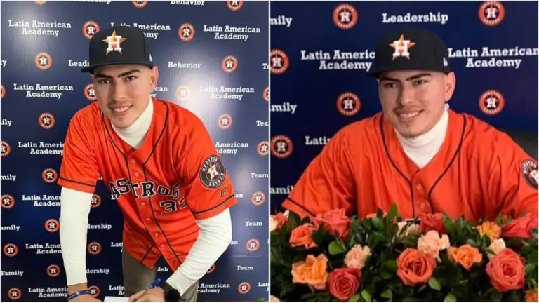 Por casi un Millón: Cubano Luis Rives firma contrato con los Astros de Houston