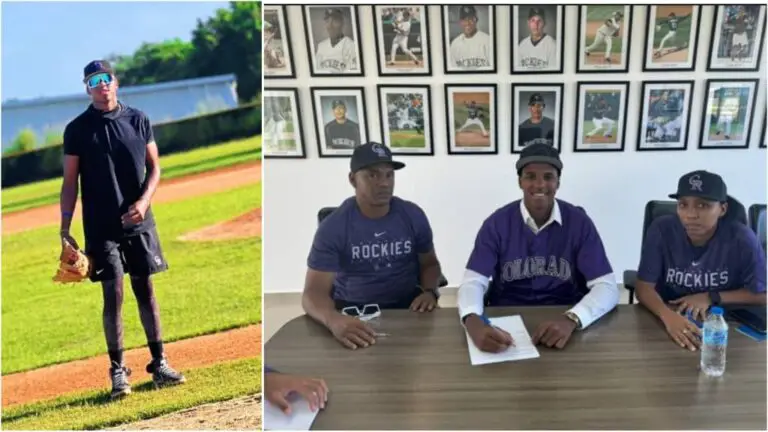 Cubano Eriel Dihigo firma contrato con equipo de Grandes Ligas