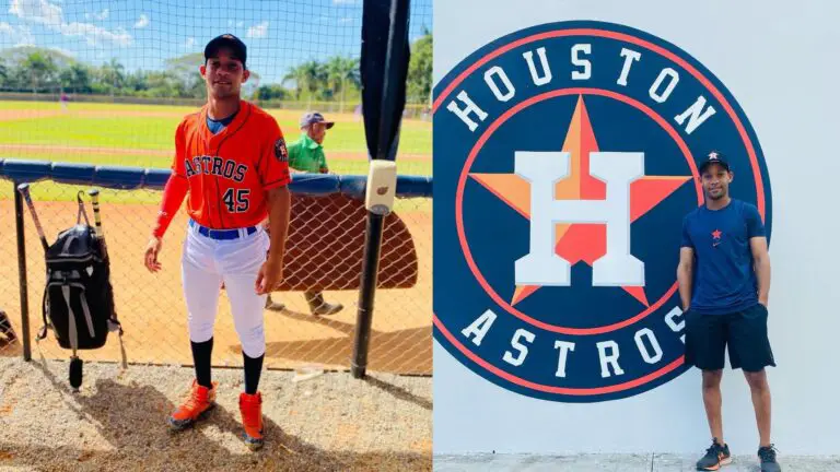 El talentoso jugador cubano César Yanquiel Hernández firmó con los Astros de Houston el pasado mes de enero por una suma cercana a los $1.7 millones de dólares.