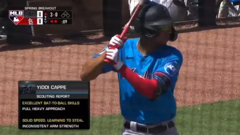 Yiddi Cappe es incluido en el Segundo Equipo del Spring Breakout de MLB.