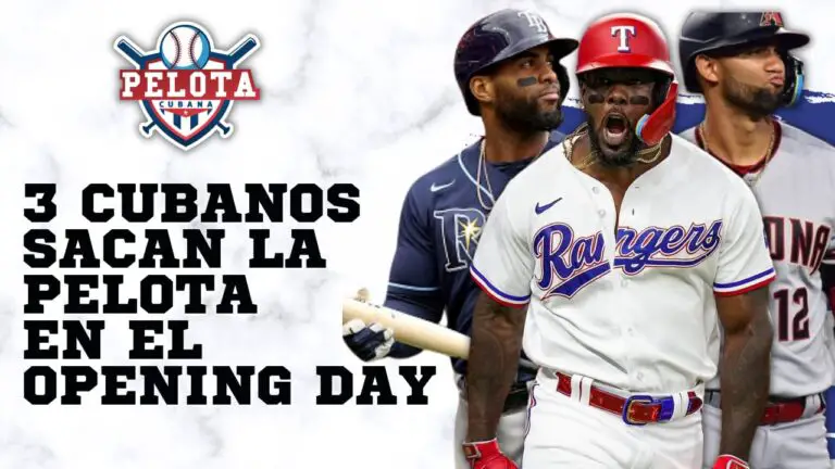 Tres Cubanos Deslumbran en la Apertura de la Temporada de la MLB