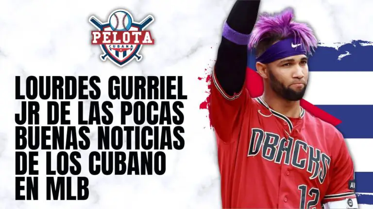Lourdes Gurriel Jr. de las pocas buenas noticas de los cubanos en MLB.