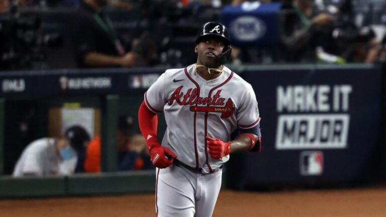 Jorge Soler conecta su primer jonrón tras su regreso a los Bravos de Atlanta