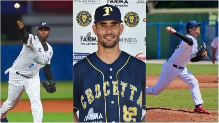 Erly Casanova, Eriel Carrillo y Yoel Suárez a la vanguardia del pitcheo cubano en Serie A de Italia