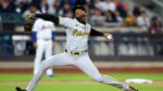 Aroldis Chapman gana y supera los 80 ponches por décima temporada en MLB