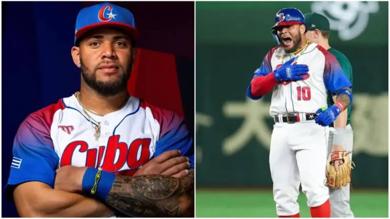 Yoan Moncada apunta a la pelota invernal con los Tiburones de la Guaira