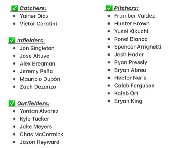 Houston Astros: Predicción del 26-MR a la serie de comodines 2024.