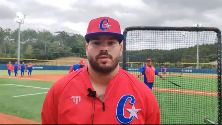 Yusniel Padrón abrirá el primer tope por Cuba: "Estoy contento por estar aquí, es una nueva oportunidad"