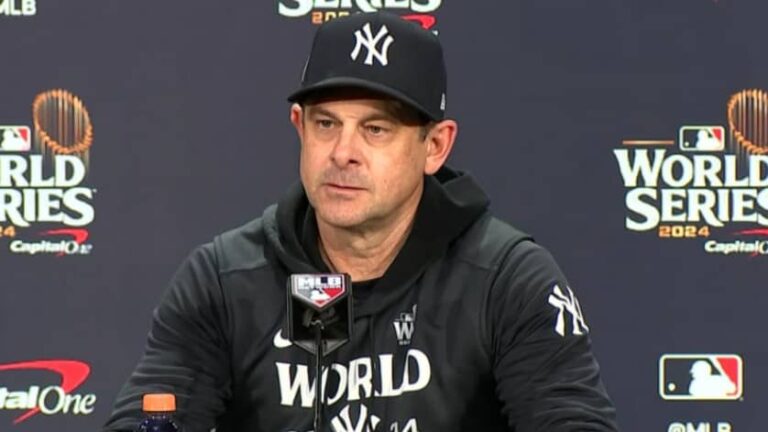 Aaron Boone sobre la remontada:"Ojalá podamos hacer esa increíble historia y sorprender al mundo"