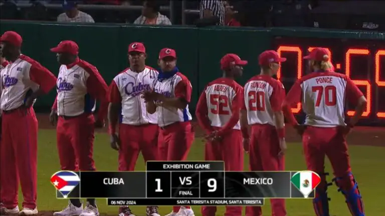 México derrota a Cuba con 4 jonrones incluidos en juego de exhibición en Tepic