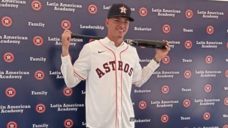 Kevin Álvarez considerado un prospecto Top en los Astros de Houston