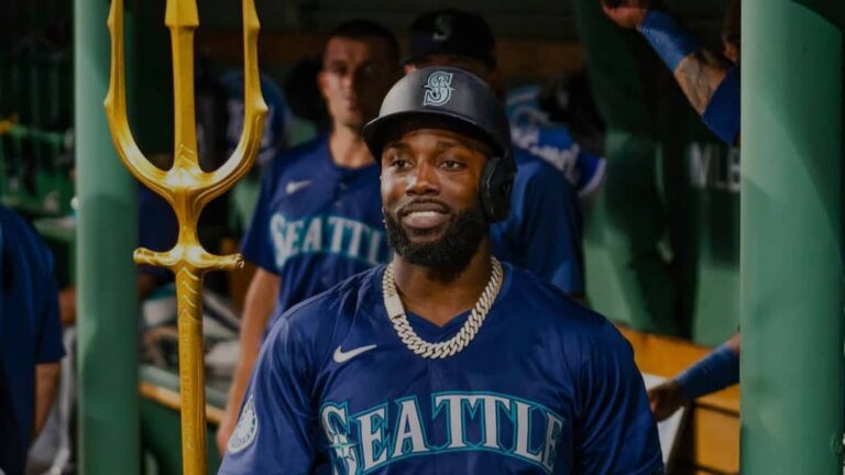 Randy Arozarena produce en Spring Training con Seattle.
