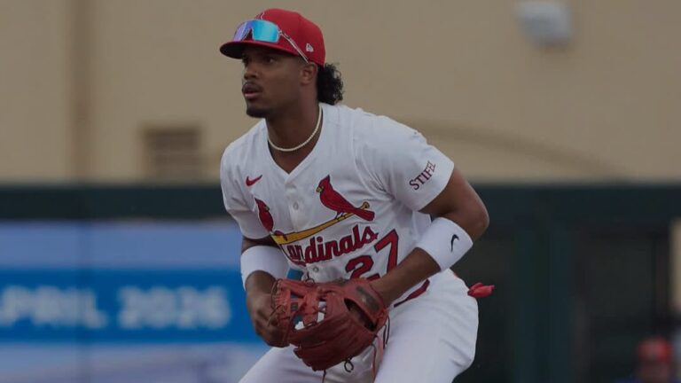 El cubano José Barrero comenzará la temporada 2025 en Ligas Menores con St. Louis Cardinals.