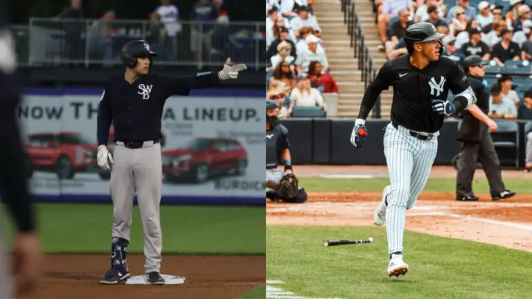 George Lombard Jr conecta cuadrangular y Escarra impulsa para los Yankees.