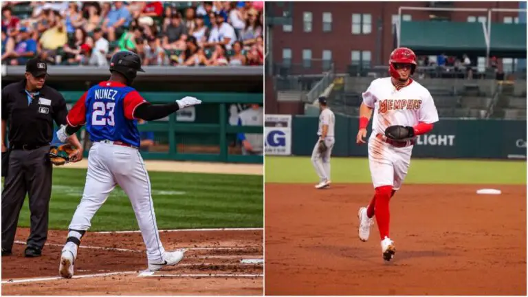 Malcom Núñez y César Prieto comandan a varios cubanos con duelos multihits en Triple A.