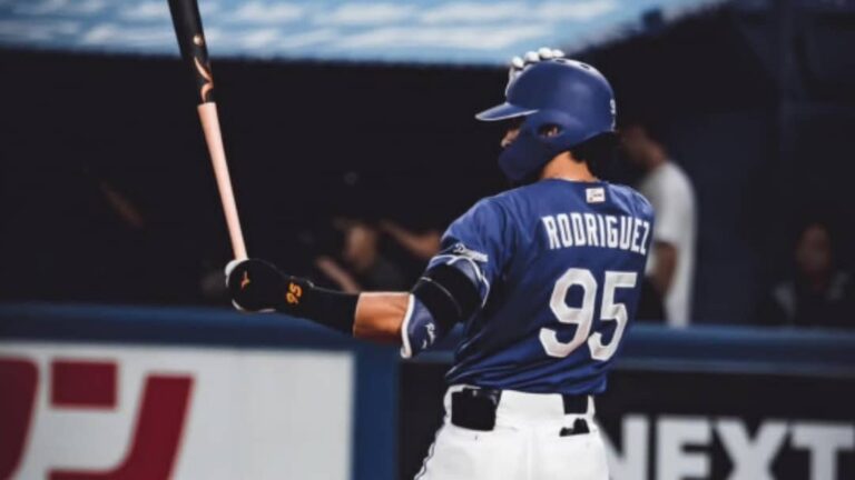 Christian Rodríguez debutó este miércoles en la NPB.