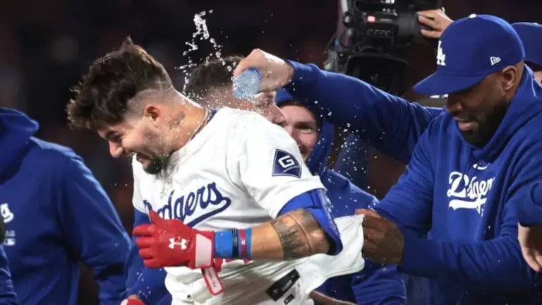 Andy Pagés con trío de empujadas lidera triunfo de Dodgers.