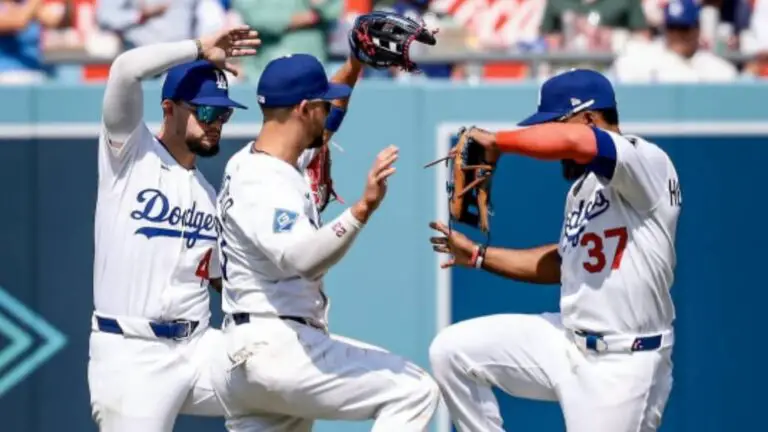 Andy Pagés empuja carrera en triunfo de Dodgers.