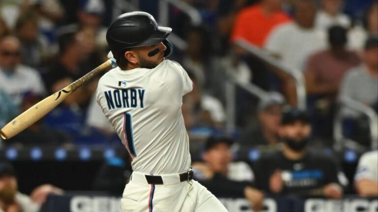 Connor Norby impulsa el triunfo de Miami con tres remolcadas