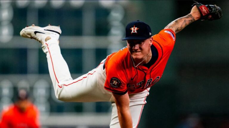 Astros pintan de blanco a los Rojos con otra joya de Hunter Brown