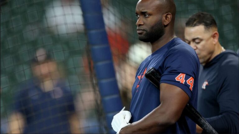 Yordan Álvarez sobre la fractura en su mano: “al menos no tengo que ir a un salón a operarme”