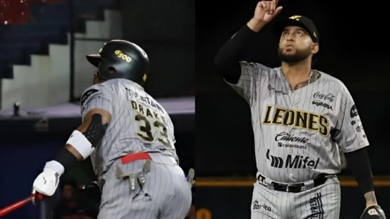 Yadir Drake despacha jonrón y Yoanner Negrín amplía su legado con los Leones.