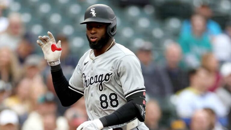 Luis Robert empuja la única carrera de Medias Blancas este miércoles.