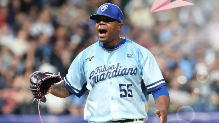 Roenis Elías cuelga siete ceros y solo permite un hit en liga de Taiwán
