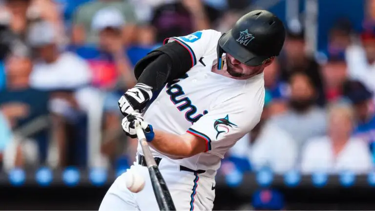 Los novatos de los Marlins fueron clave en una cerrada victoria de serie ante los Nacionales