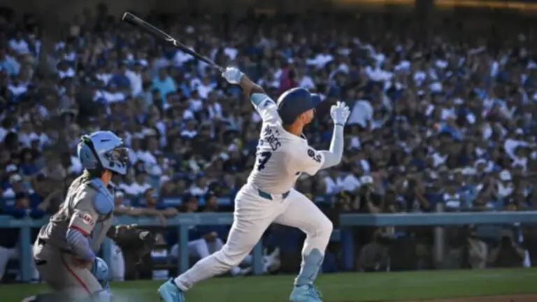 Andy Pagés empuja y es líder en este apartado en los Dodgers