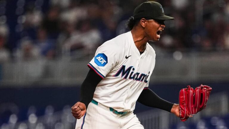 Marlins ganan su octavo juego al hilo gracias a siete entradas en blanco de Edward Cabrera
