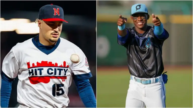 Raynel Delgado duplica y Dairon Blanco suma nueve juegos en línea bateando de hit en Triple A
