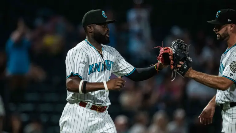 Bryan Ramos pega dos jonrones y remolca siete carreras en doble juego en Triple A