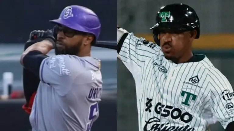 Henry Urrutia triplica y Roel Santos llega a 400 hits en la Liga Mexicana