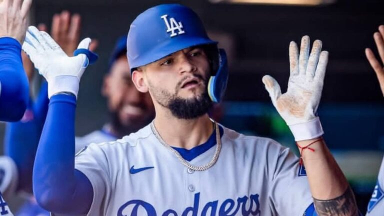 Andy Pagés pega jonrón y logra hito histórico entre cubanos con los Dodgers
