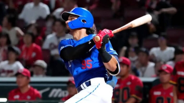 Christian Rodríguez empuja y da el triunfo a Dragones de Chunichi