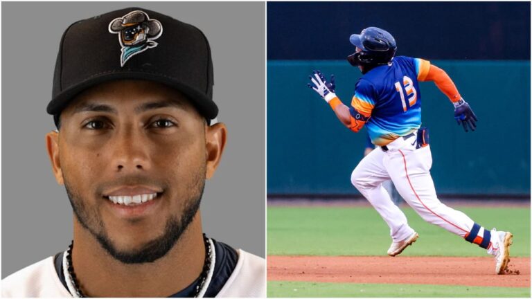 Pedro León pega jonrón y se queda a un triple de completar el ciclo en Triple A
