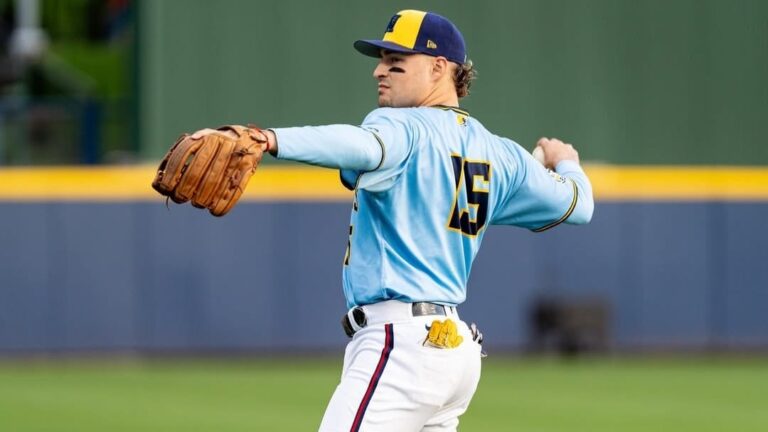 Raynel Delgado duplica, llega a 39 bases robadas y eleva su average a .287 en Triple A