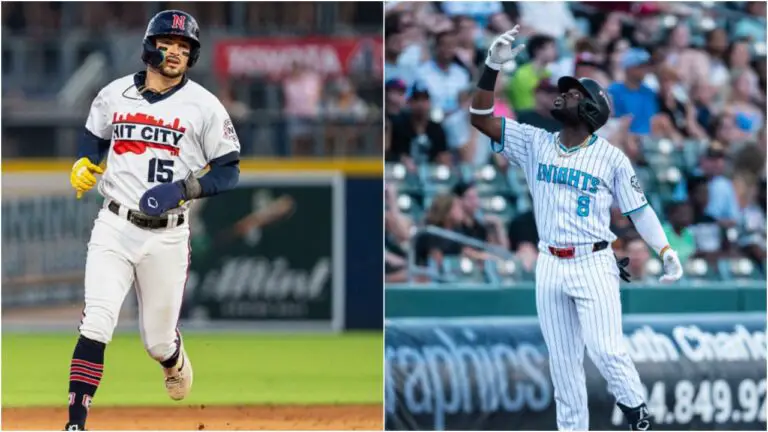 Raynel Delgado suena bambinazo y Bryan Ramos liga par de dobles en Triple A