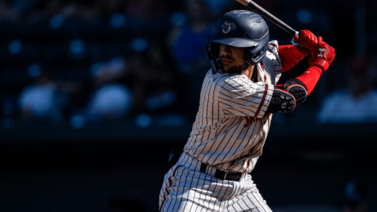 Víctor Mesa Jr. despacha doble pero su equipo cae en primer partido de finales en Triple A