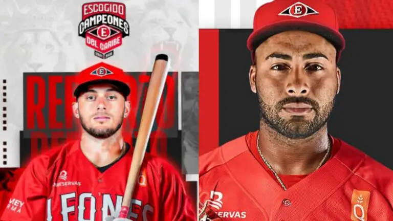 Cubanos en LIDOM: César Prieto y Darién Núñez cumplieron contrato con los Leones del Escogido