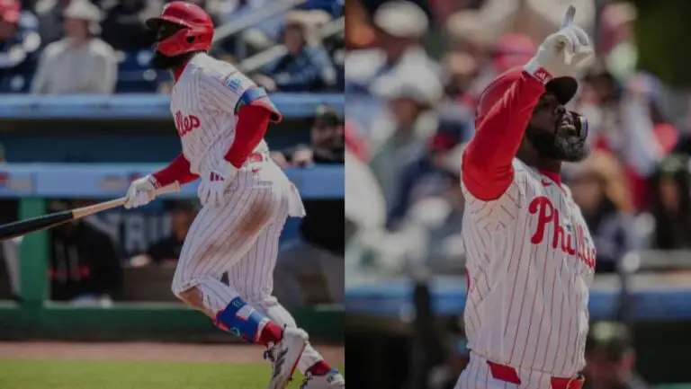Adolis García estrenó HR en Spring Training con Philadelphia Phillies