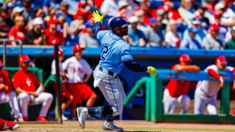 Yandy Díaz estuvo imparable durante blanqueada de Tampa sobre Philadelphia en Spring Training