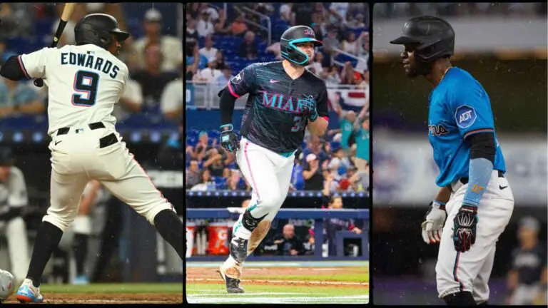 Los Marlins tienen un trío entre los 10 mejores de MLB en promedio ofensivo