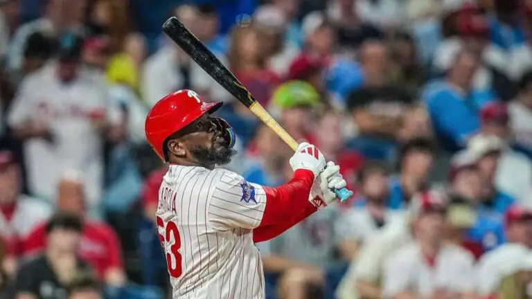 Adolis García duplica por tercer día seguido en la temporada 2026 de Grandes Ligas con los Phillies
